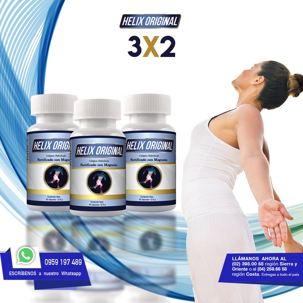 ComoEnTV_EC's tweet photo. Helix Original 👏😍 Compra 2 y recibe 3. Pídelo a nuestro Whatsapp 0959197489. Llámanos a 023980058 (Sierra y Oriente) o 042596658 (Costa) https://t.co/VseYIlRPRJ