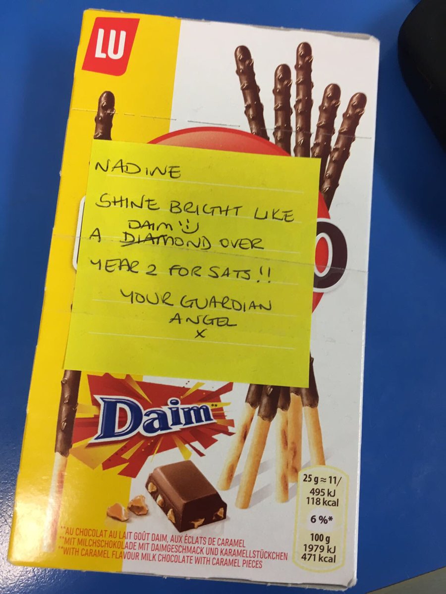 MissHACooper's tweet photo. Love that my colleagues have already taken this on board! #wellbeing 😇 https://t.co/nFlt4hddjA