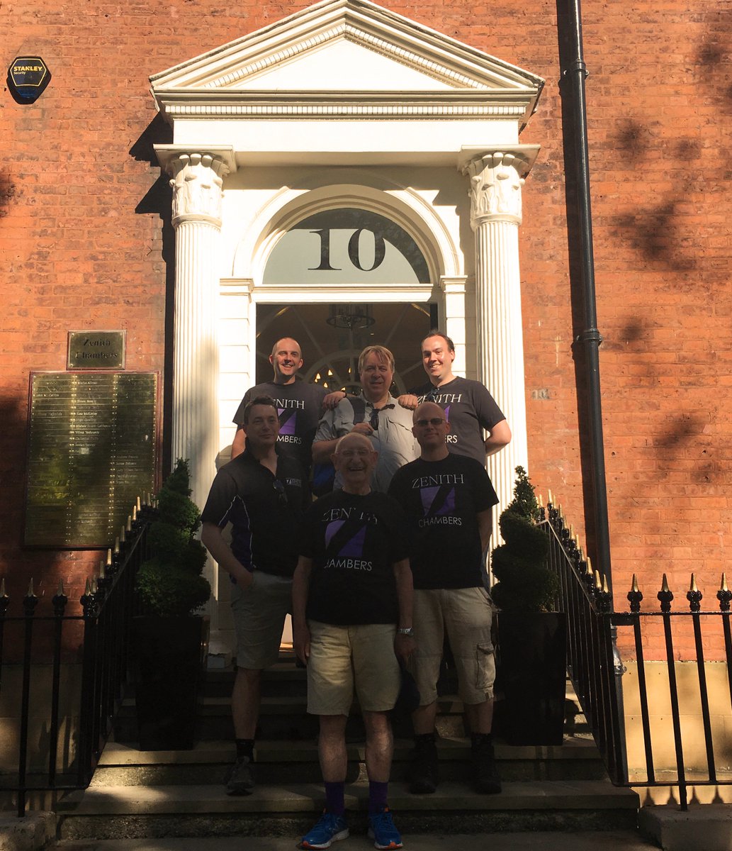 ZenithChambers's tweet photo. Some of Team Zenith ready for the #Leeds #LegalWalk @YorkshireLST https://t.co/c9Tn1ahbwz