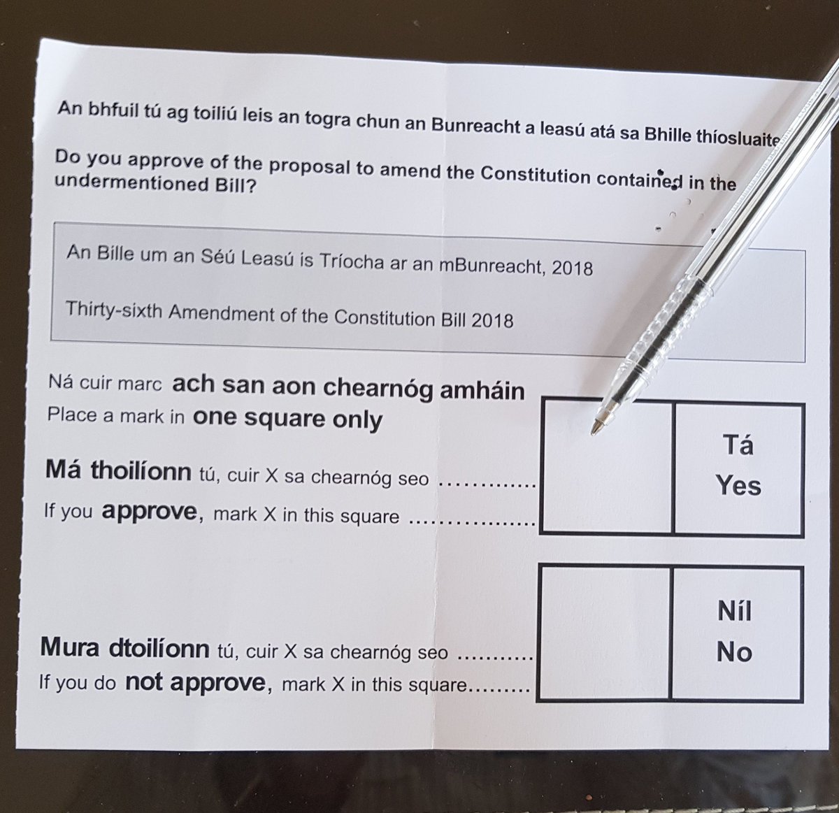 Mr_Ro_Jangles's tweet image. My (blank) #8thRef postal ballot: Yes, to end the pretence that abortion isnt already a necessary daily reality for a dozen 🇮🇪 women - our friends, sisters, daughters, nieces, grand-daughters, aunties - forced abroad or to take online pills alone as #IrishSolution #RepealThe8th