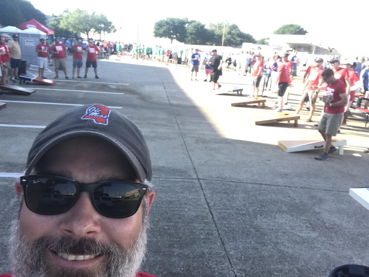Want to say THANK YOU!!! To everyone who helped make the 2nd annual Big 6 cornhole tournament a great success. We raised over 40K for our local #CantStopRISD elementary schools. Can’t wait until next year. #notadumbgame