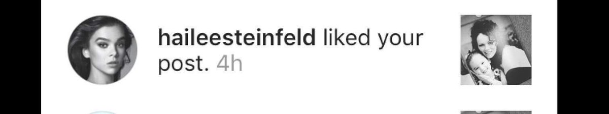 hailssteinfeld3's tweet photo. Always the best feeling love you Haiz! Thank you! @HaileeSteinfeld ❤️👑 https://t.co/0ToOWkBvFg