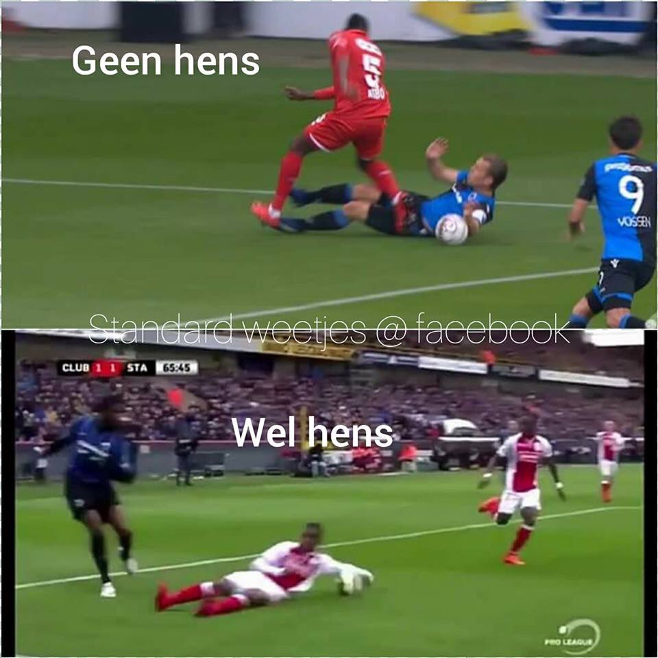 BartJG's tweet photo. #STACLU  #extratime   2 voorvallen anders beoordeeld https://t.co/1ee0ggsVlD