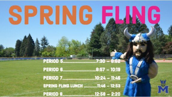 Senior BBQ is during spring fling y’all!!! We’re going to have games and food!!!