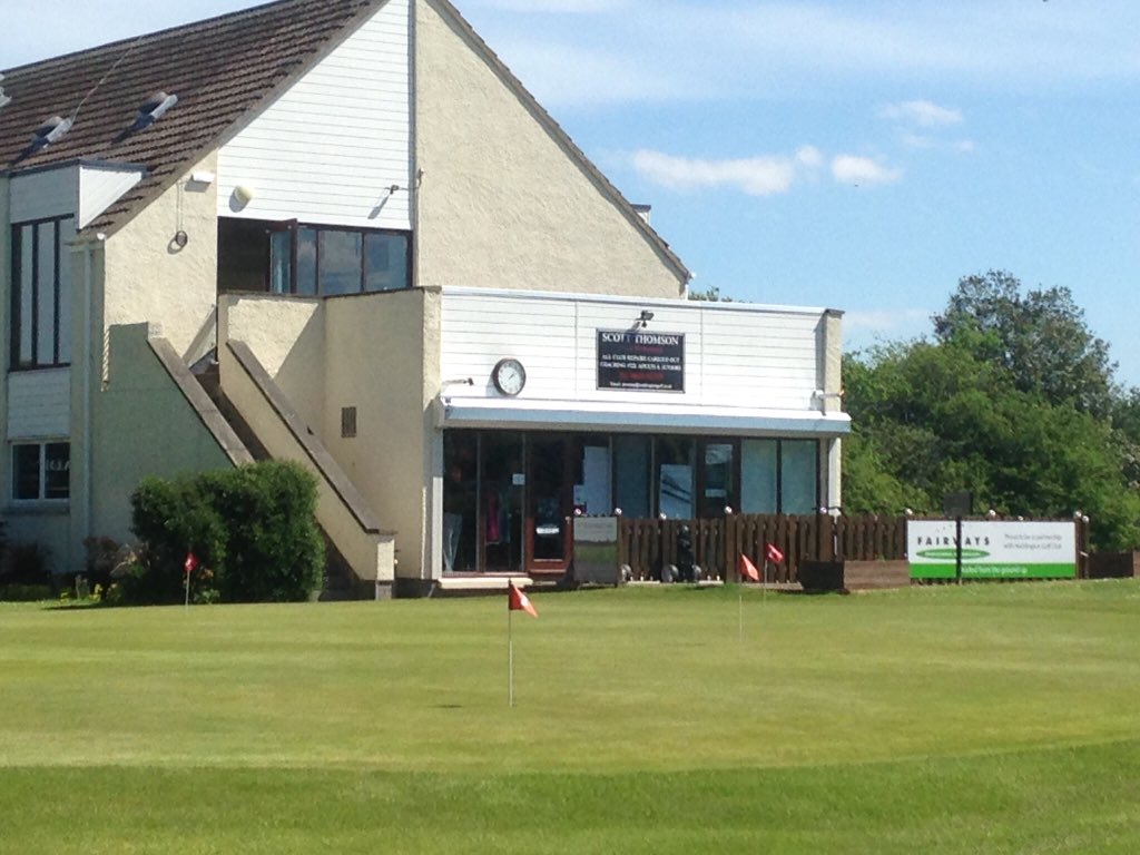 CllrMcLeod's tweet photo. Great to meet up with PGA Club Professional @sthomsonpga today @HaddingtonGolf which is in Fantastic condition. A few changes over the past year to the Pro Shop as well as the course. @ScottishGolf @VisitScotGolf  @golfeastlothian @bryanbrosgolf #AMustPlay https://t.co/RrN1CdJIxC