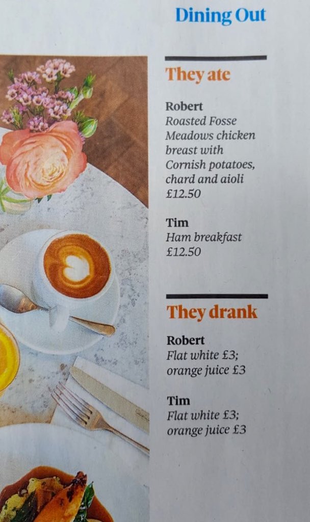 Thanks so much to <a href="/arobertwebb/">Robert Webb</a> <a href="/hamWHampstead/">Hām West Hampstead</a> <a href="/ObsFood/">The Observer Food</a> <a href="/guardian/">The Guardian</a> for great mention &amp; photo in feature printed in Sunday's magazine! We're #delighted!  theguardian.com/lifeandstyle/2…