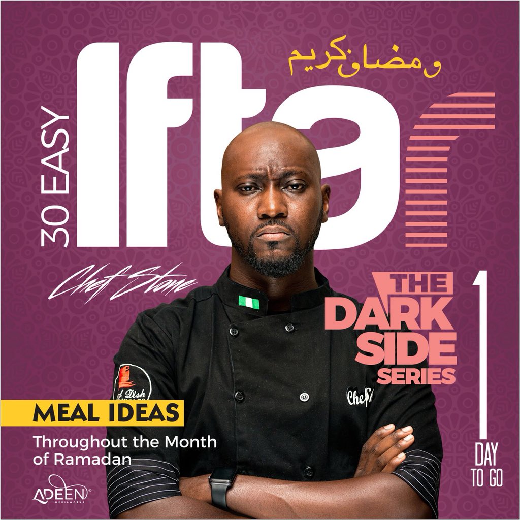 ChefStoneX's tweet photo. #Ramadan2018 #IftarWithChefStone
It’s gonna be a lit one In shaa Allah 🙏🏽 https://t.co/qEataIiSiQ