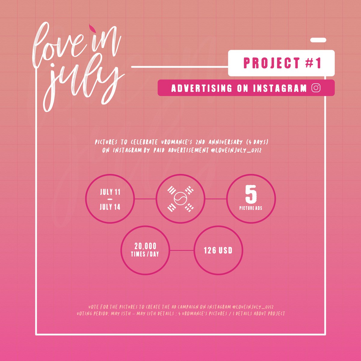 Loveinjuly_0712's tweet photo. LOVE IN JULY🍭
VROMANCE's
2nd Anniversary Project
Project details
#loveinjulyfor0712 #VROMANCE https://t.co/fqwnfdyekv
