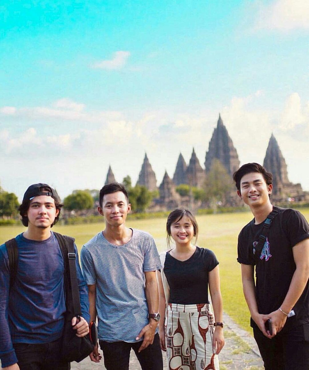 Candi Prambanan, <a href="/alysyarief/">Aliando Syarief.</a> happy holiday Boss