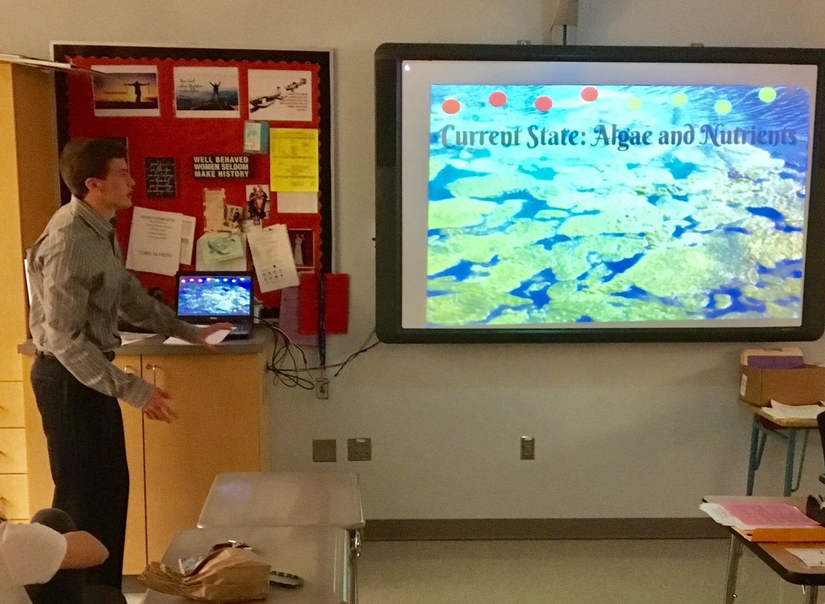 LancerEnglish's tweet image. Andrew Calder discusses how to improve water quality at #LakeLinganore. @FCC_DualEnroll @LHSJournalism @FCPSMaryland