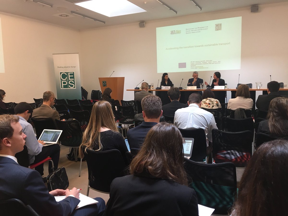 CEPS_ERCC's tweet photo. Starting now the @SET_Nav meeting on “Accelerating the transition towards sustainable #transport”, hosted by @ceps_ech.

#energy #ElectricCars https://t.co/7R9KwAgf29