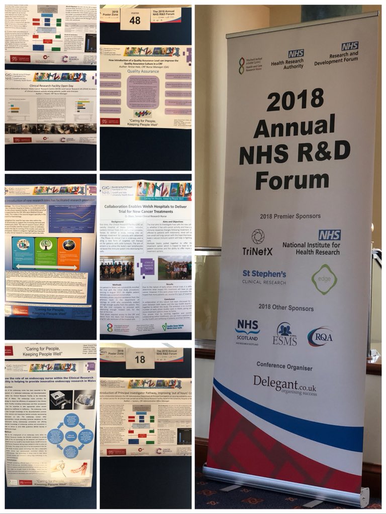 crf_cardiff's tweet photo. Fantastic to see so many posters on display at the 2018 Annual NHS R&amp;D Forum, highlighting some of the amazing work we do in the CRF #teamCRF #research #nhsresearch #Whywedoresearch #RDF2018 https://t.co/xRHkoQBhOQ