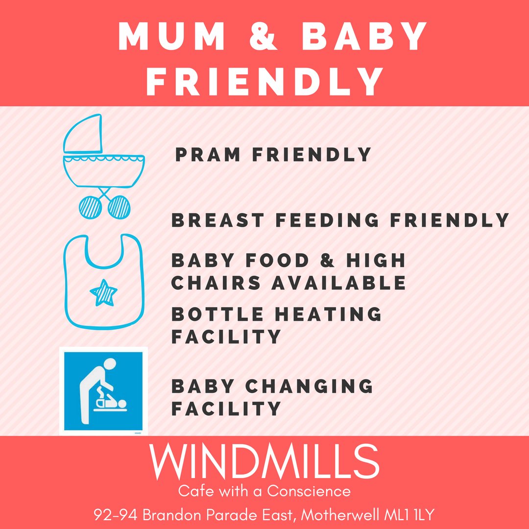 WindmillsCafe's tweet photo. @WindmillsCafe welcoming all mums and babies! #cafewithaconscience #communitycafe #babyfriendly https://t.co/ZicwRRKBUm