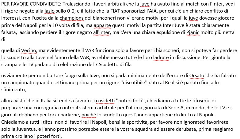 N_1926_'s tweet photo. @acmilan @SerieATIM @MilanTV Condividete per favore https://t.co/u3BgKIp5fL