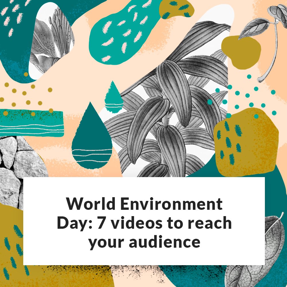 -3 weeks to World Environment Day! Here are 7 themed videos to reach your audience: bit.ly/WorldEnvironme… #WorldEnvironmentDay #videomarketing