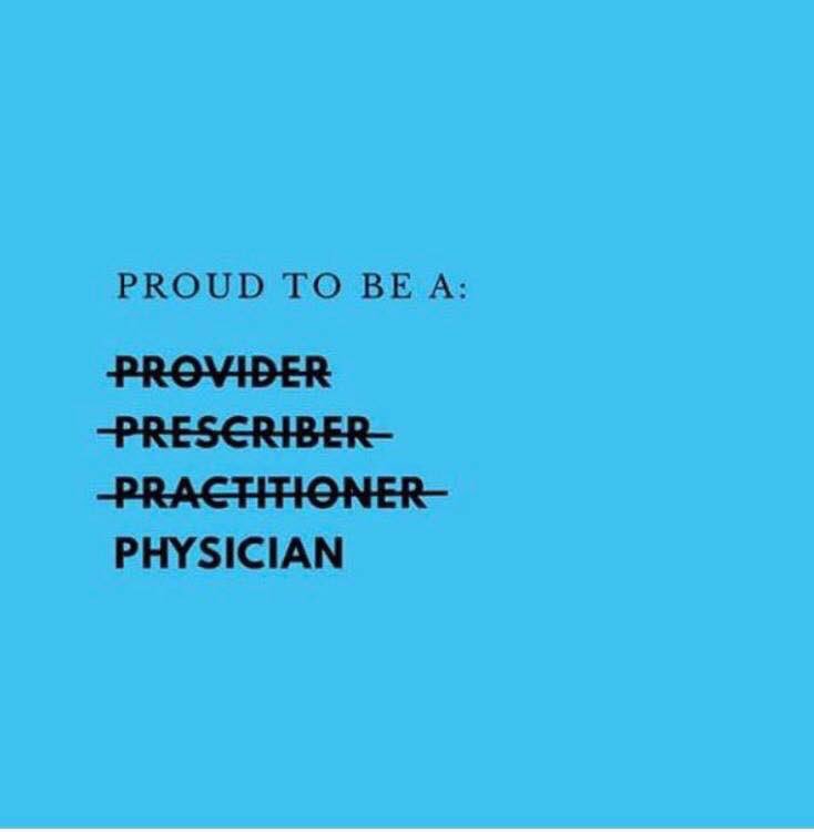 words matter. #takebackmedicine #iamaphysician @ppp_eac @PhysicianMomsGp @AmerMedicalAssn #PhysicianWellBeing #patientsafety