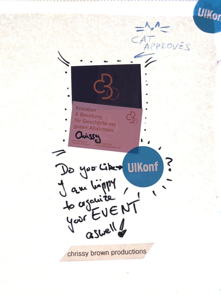uikonf's tweet photo. Need someone to help you organize your next event? Our event manager Chrissy @post4chrissy is happy to advise and help you get it going. #chrissybrownproductions https://t.co/SIORT96871