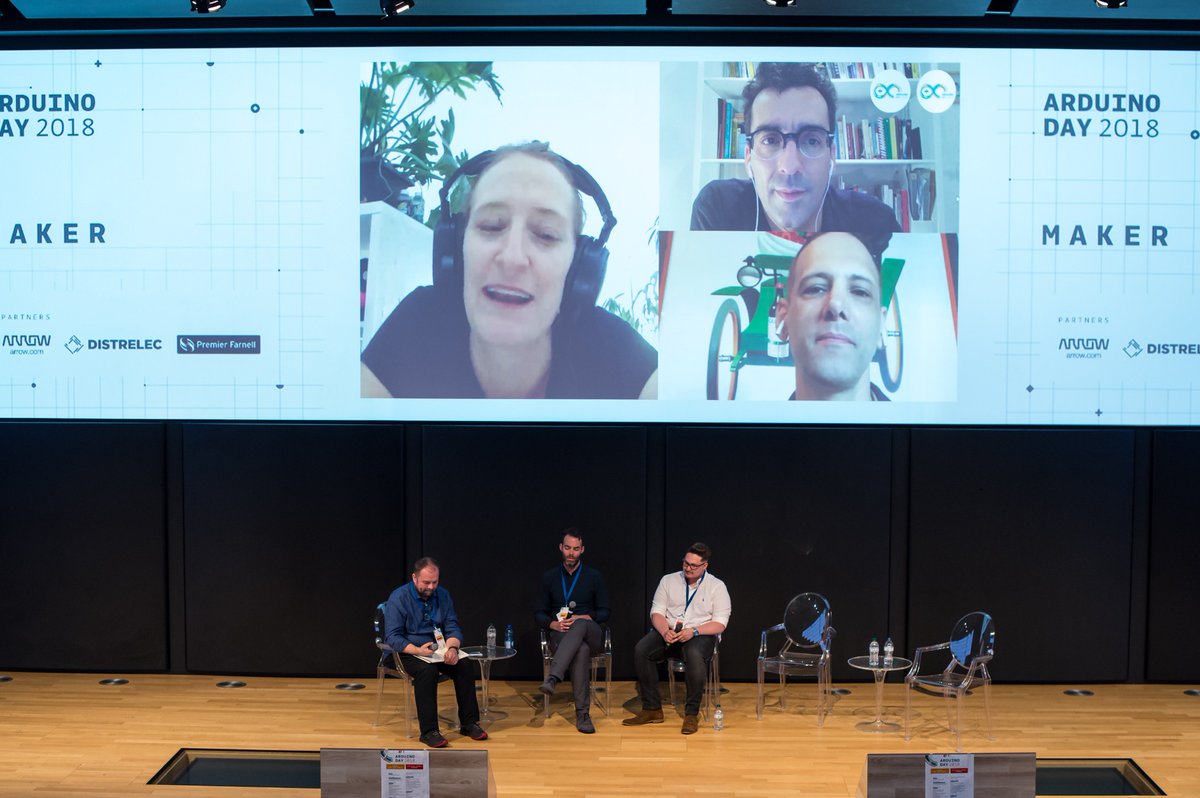 arduino's tweet image. What a weekend! A look back at our official #ArduinoD18 event in photos: bit.ly/2jTLiLj