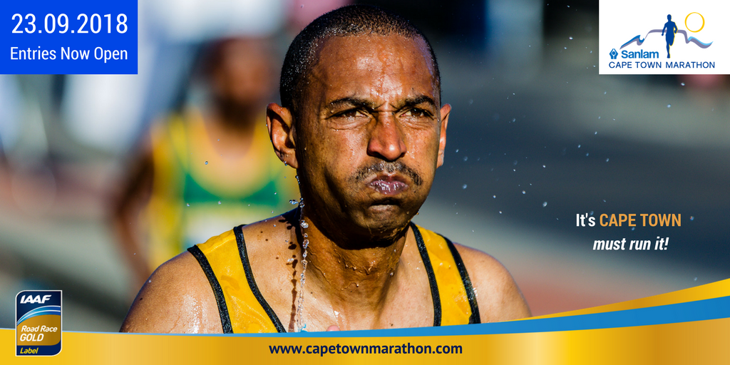 CTMarathon's tweet photo. Show Monday what you made off - sign up for the only Gold Label Marathon in Africa now!
#challengeyourself #challengeafriend
#runcapetown #capetown #marathonrunning
Africa is our home, this is our race. It's Cape Town - must run it!
Enter now - https://t.co/9k4arzsBg7 https://t.co/PeBoJr1eib