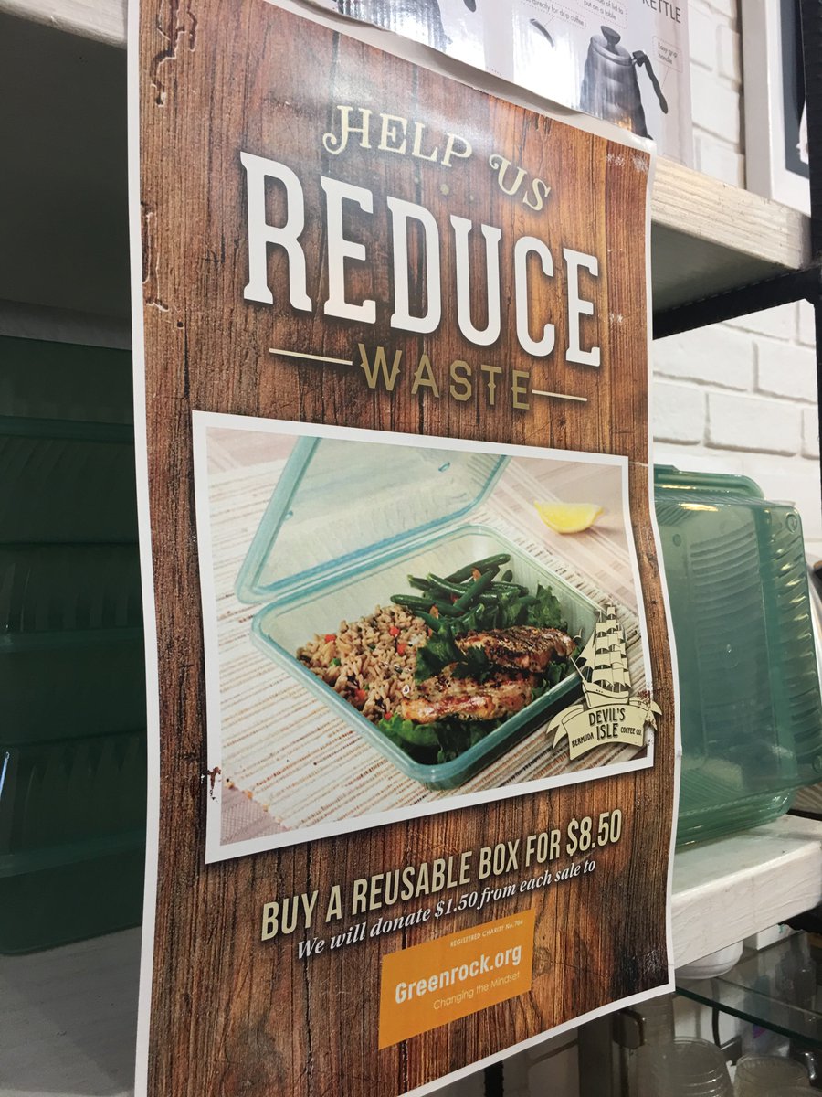 BdaBlueHalo's tweet photo. More and more cafes and restaurants seem to be offering this kind of service - if you see more examples, post them on this page please! #Bermuda @greenrockorg https://t.co/pJ67nItstQ