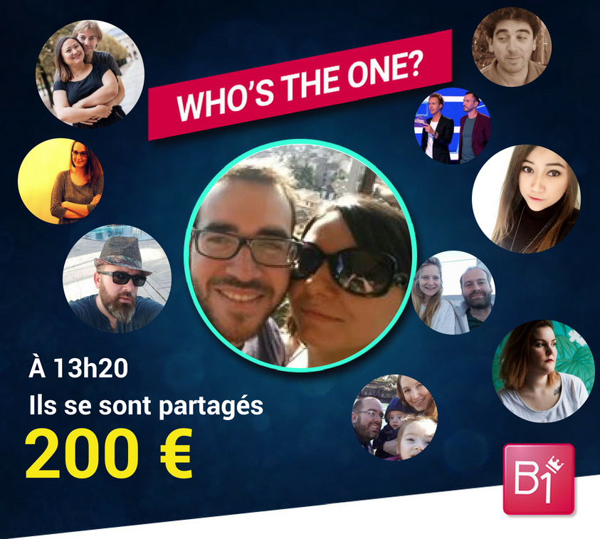 bethewoneapp's tweet photo. Félicitations #Wonners ! 
Ce midi, vous étiez 10 à vous partager la cagnotte de 200€ du tout premier #CuiQuiz ! 
Qui fera partie des gagnants de #Quiz Absurde avec @stella_carpent ce soir ?

#Bethewone #App #Wonners #Cash #BethewoneLiveShow #Show #Tech https://t.co/ic5rCSn1Bo