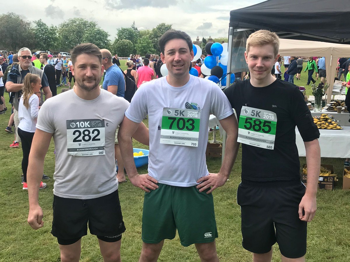 Congratulations to Jon, Harry and Perry for competing in #RunWisborough on Sunday 13th May - Jon is complaining of a sore calf but other than that, all runners well and accounted for. 

Next stop for Airwave?  25 miles up 3 mountains on Friday 29th June: justgiving.com/fundraising/sc…
