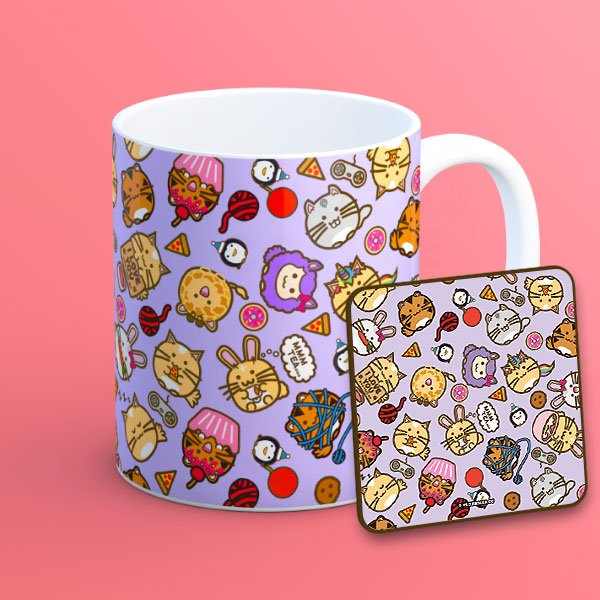 fuzzballs's tweet photo. Fuzzballs Mini Mugs now launched! Visit the website today and get a free cute matching coaster too #fuzzballs #mug #teadrinker #coffeelover #morningwakeup #chibi #cuteness #kawaii #pizza #buyit #free #coaster #drinksware #mugs https://t.co/X6W6aHfY1u