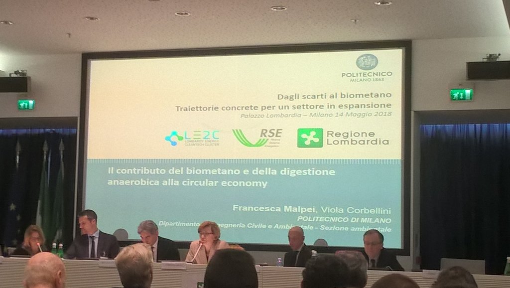 violacorbe's tweet photo. Dagli scarti al Biometano. Palazzo Lombardia #biogas #biometano #Politecnico di Milano #Dica #LE2Cluster https://t.co/SHZYxWE54J