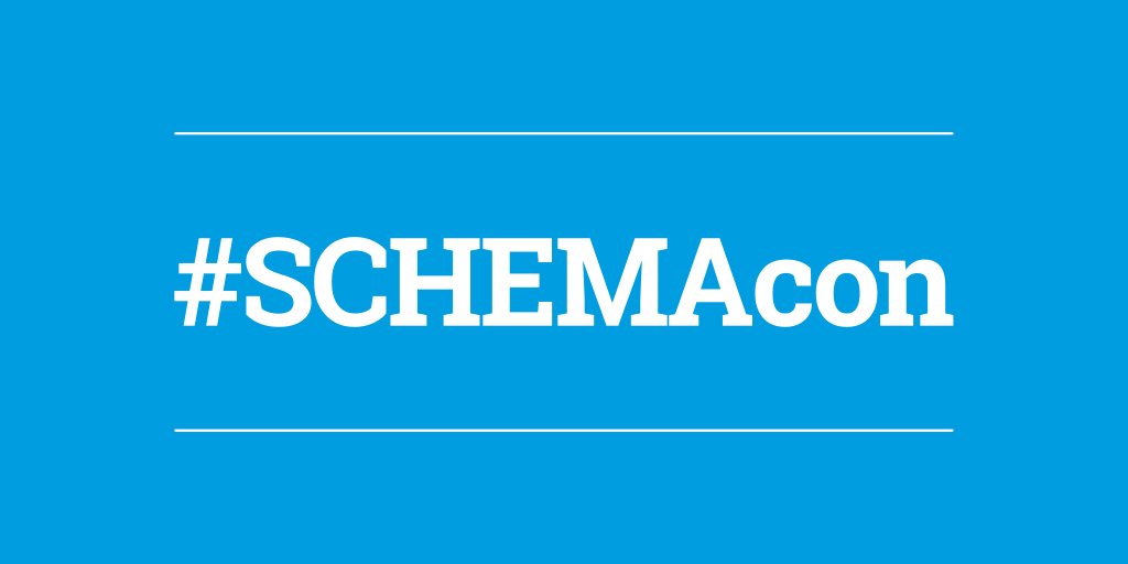 Von 19. - 20.06.2018 sehen wir uns im NCC Mitte, Nürnberg! Benutzen Sie #SCHEMAcon, um mit zu twittern!