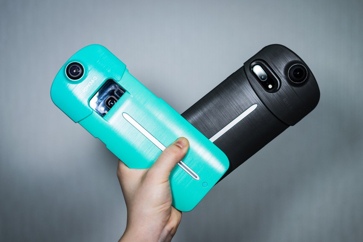 ION 360 – A Phone Case, Battery and 360 Camera All in One <a href="/ION360/">ION360</a> 
Something new that worthes looking into? 🤓😯👇
ow.ly/RWY830jYV2A