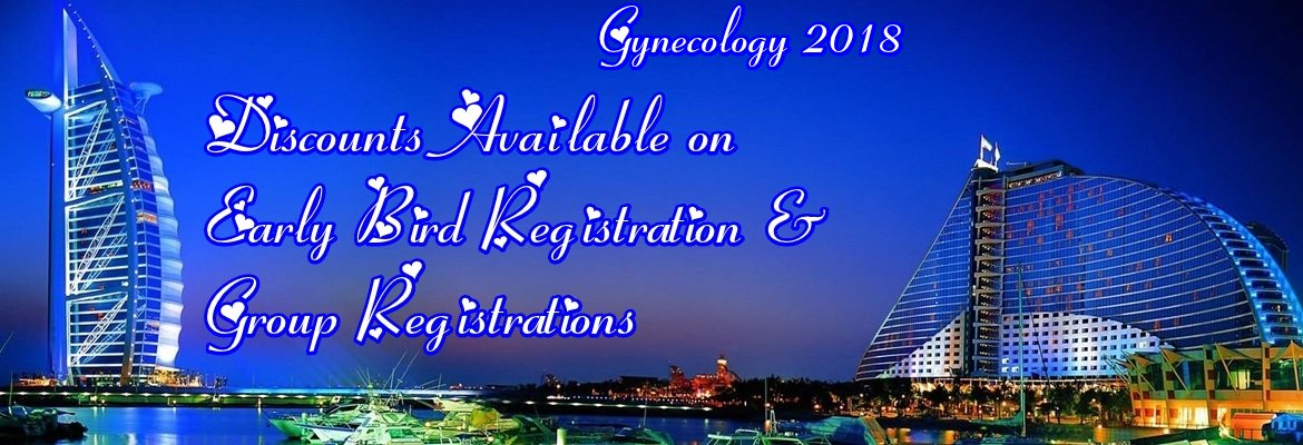 2nd World Congress on Gynecology 2018 - November 19-20, 2018 Dubai, UAE
*******************************
Early bird registration price will be closed on May 22, 2018
Submit your abstract at : …necologycongress.gavinconferences.com/Abstract_submi…
For more details contact us: gynecology@conferencegatherings.com