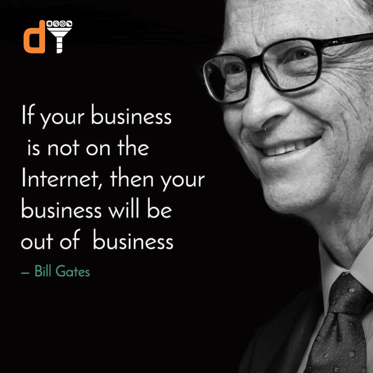 df_global's tweet photo. Great Words By Mr.Bill Gates
#SEO #SMM #OnlineMarketing #Business #BillGates #Internet #Google #SearchEngine  #QuoteOfTheDay #DigitalMarketing #DigitalFunnelGlobal https://t.co/9eiMgxZZGA