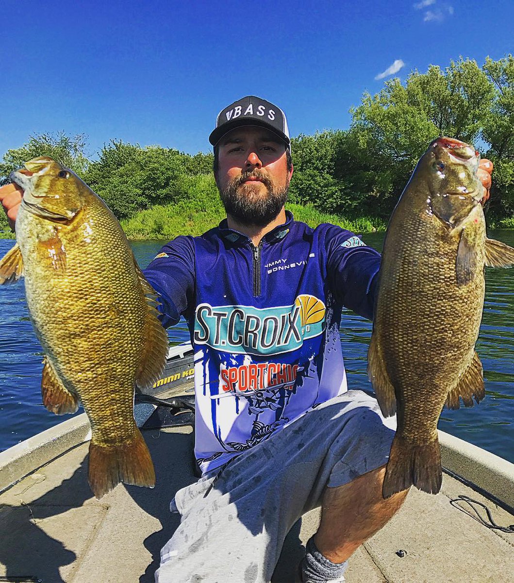 DockTalk365's tweet photo. New interview today with Quebec angler Jimmy Bonneville. https://t.co/biUX0ZgXwa #fishing #quebec #bassfishing https://t.co/0tyPNIIUEd