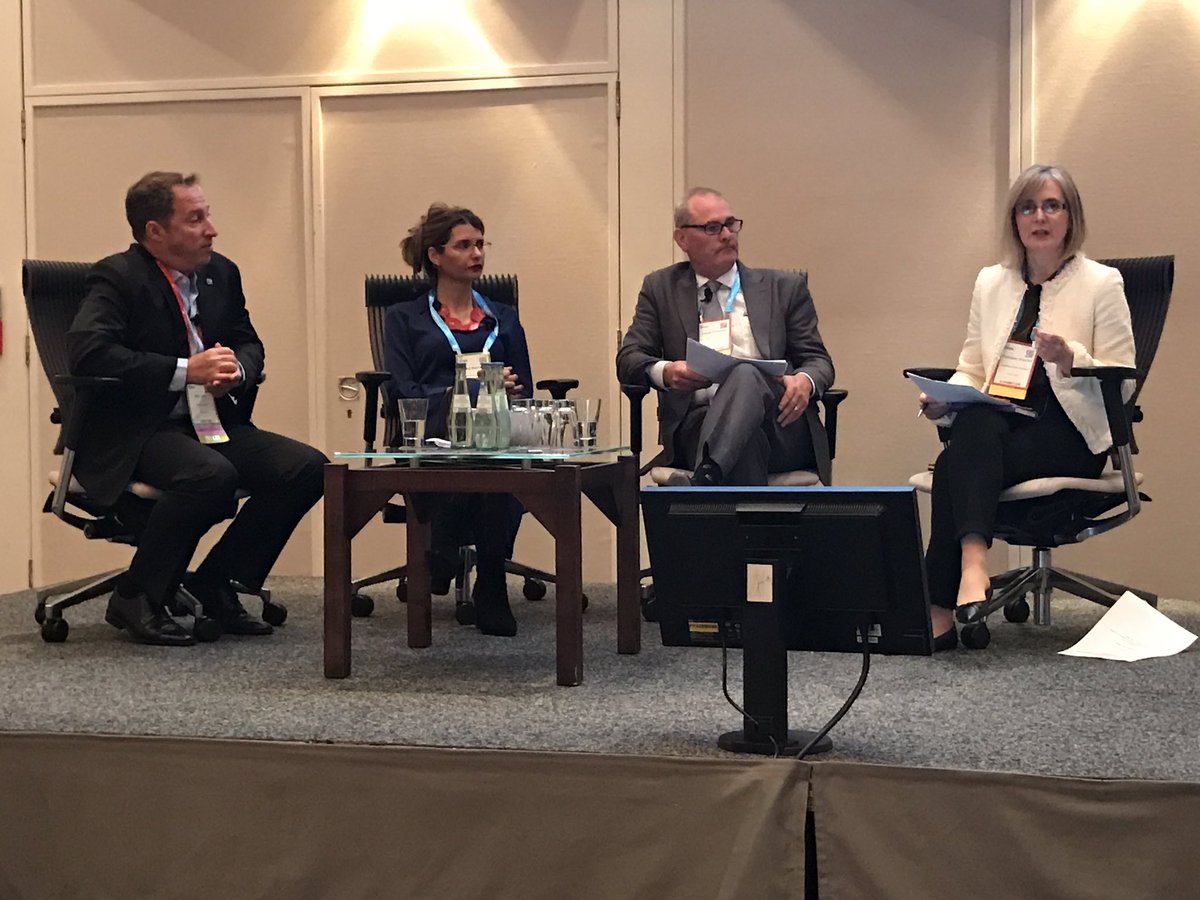 iapco's tweet photo. Interesting panel debate around how associations can work with PCOs, venues and destinations to prepare for event disruption #IMEX18 #eventprofs #IAPCOimpact https://t.co/E6itQOawT1