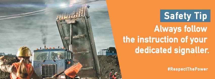 ENWINUtilities's tweet image. Think twice and look out for powerlines whether at home or on the job. #PowerlineSafetyWeek with @homeandsafety : Electrical Safety Authority starts now until May 20. #RespectThePower bit.ly/2qa8ysV