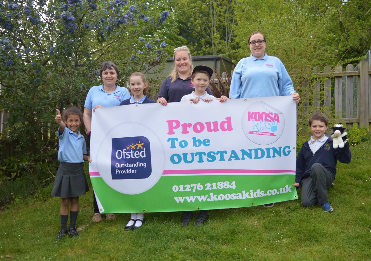 koosakids's tweet photo. #KOOSAKids are extremely proud to announce #KOOSAKids #Wootey Infant &amp; Junior #AfterSchool and #HolidayClub  in #Alton has just been awarded #Ofsted's highest grade possible...#OUTSTANDING! Click here to read the full #Ofsted #report https://t.co/X8AXIFISne  🎉🎊🎈@KOOSAStaff https://t.co/SDzbjaLGgY