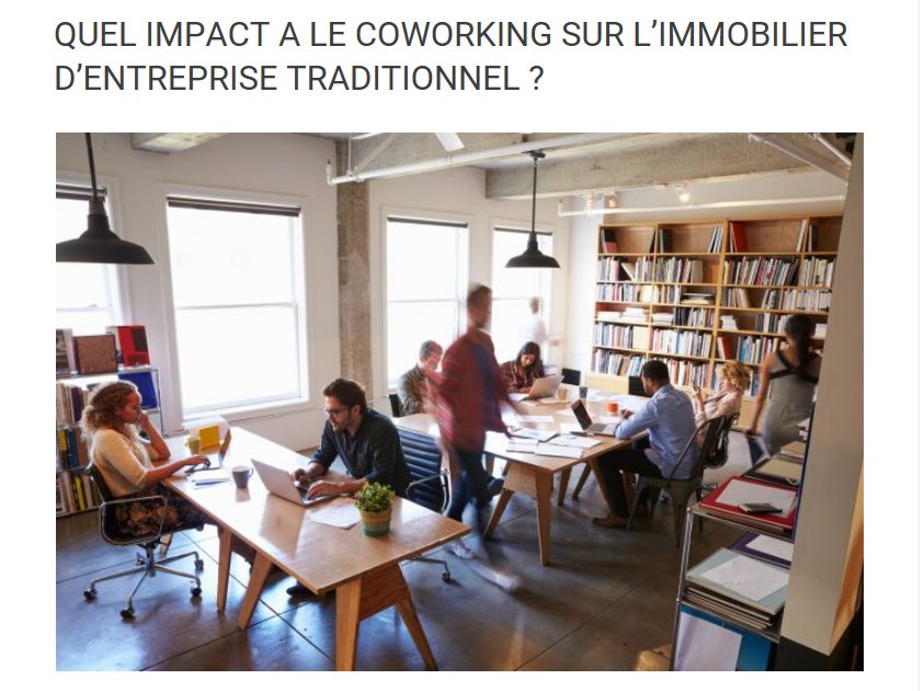 LEASEO's tweet photo. Coworking : Quel impact sur l'immobilier d'entreprise ?  @Geolocaux nous éclaire sur la question. #coworking #bureaux #immobilier
https://t.co/I9GNgR28Xv https://t.co/4bUg9WNslm