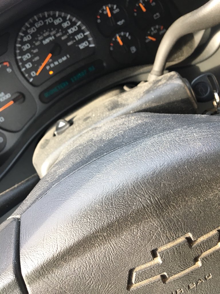 angela_burris's tweet photo. #dirty #dependable #icecoldAC Stand back while I park this long bed crew cab. But first I’m gonna blow some black smoke on somebody. https://t.co/ExmErw11wo