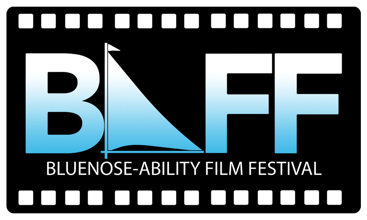 The logo of Bluenose Ability Film Festival.
