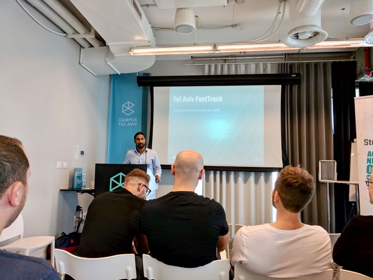 zach_cpt's tweet image. Leg 1 of the #sbcFastTrack tour kicked off today in #TelAviv Looking forward to hearing all the #Startup Pitches. @CampusTelAviv #sbcCapeTown