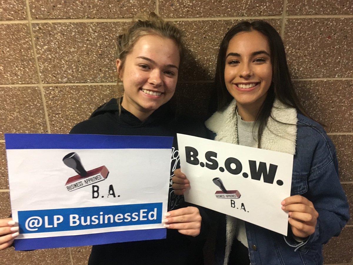 Congratulations to Janelle and Nicole who spread good vibes and crushed the High 5 and Hugs Challenge last week. Business Students of the Week! #WeAreLakePark
