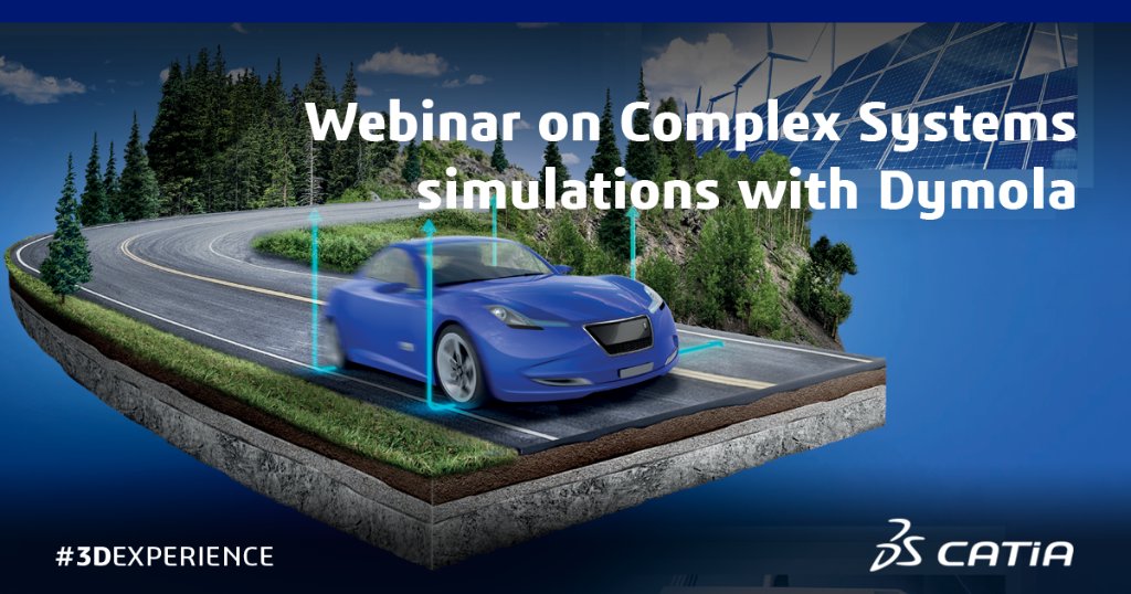 3DSCATIA's tweet photo. Today, systems complexity is continuously growing. Discover how to better understand the systems behavior, with simulations at the system level. Register for the CATIA Live webinar on “Complex Systems simulations with Dymola” on June 6th, 2018: https://t.co/uN7FeLWDWS https://t.co/NQbtpHIuNf