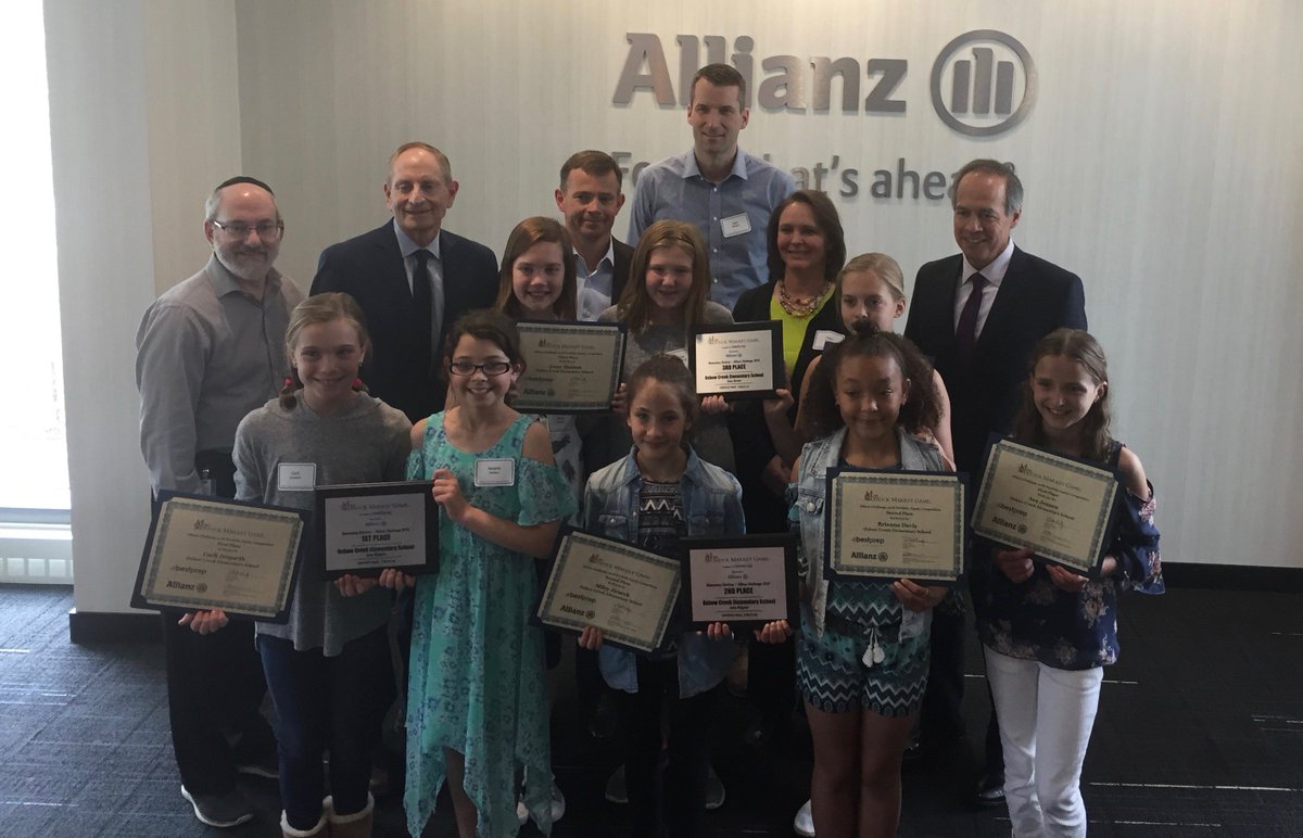 Rolf_Carlsen's tweet photo. Congrats to our Stockmarket Game winners! Oxbow teams took 1st, 2nd, and 3rd place in the Allianz Challenge this year. The winning team turned a virtual $100,000 into a portfolio worth nearly $109,000 in just 4 months!  Over 1000 elementary students were in the competition! https://t.co/qesy8i1j06