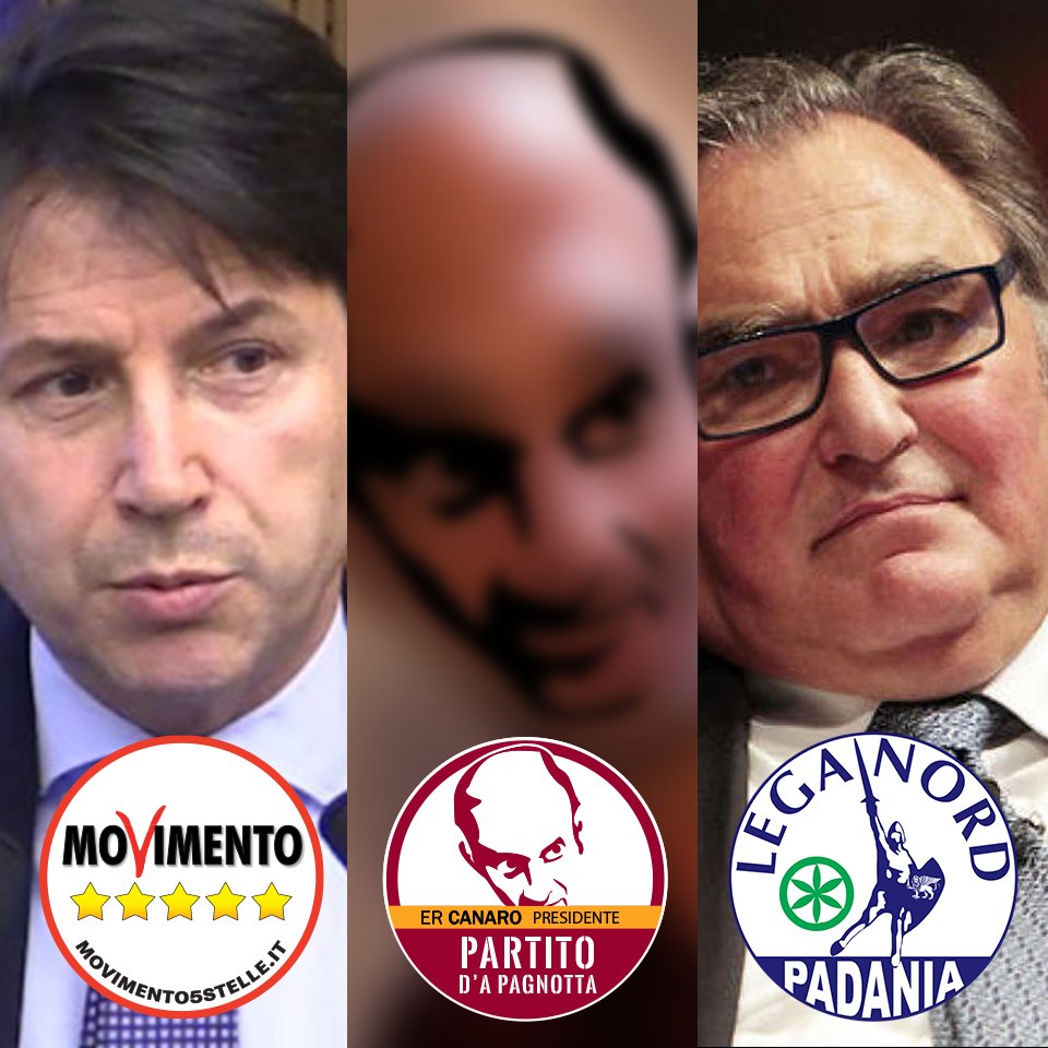 ErCanaro_'s tweet photo. A presidè ma si me candido io e 'a famo finita 'na vorta pe tutte?

#iomicandido #pagnotta #totoministri #premier #nuovogoverno #governo #Mattarella #Conte #Sapelli #M5S #Lega #Salvini #DiMaio #ipotesidigoverno https://t.co/8a8I1oUV9p
