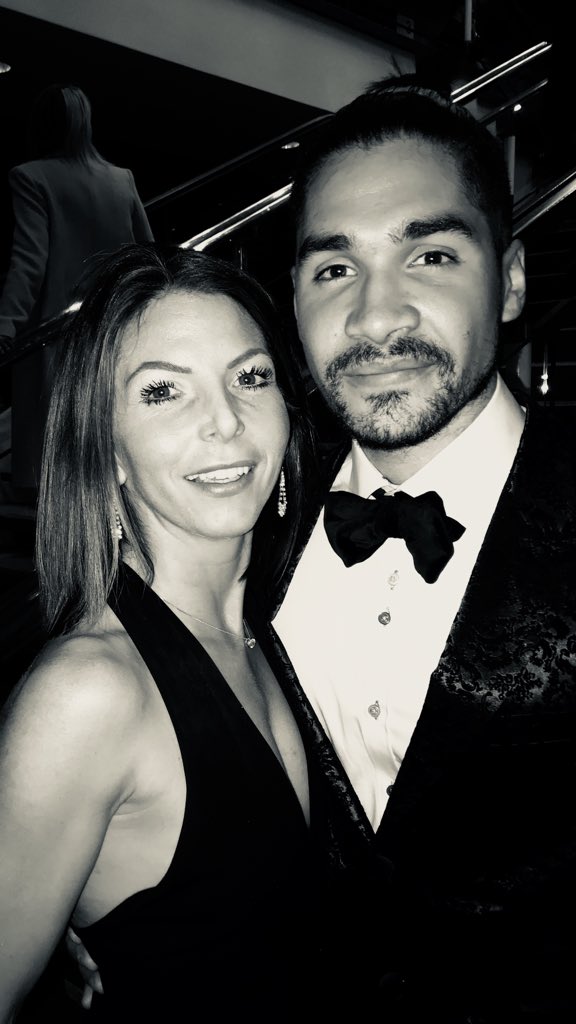 EmmacJS's tweet image. Great to meet @louissmith1989 at the #Baftastv yesterday. 😁