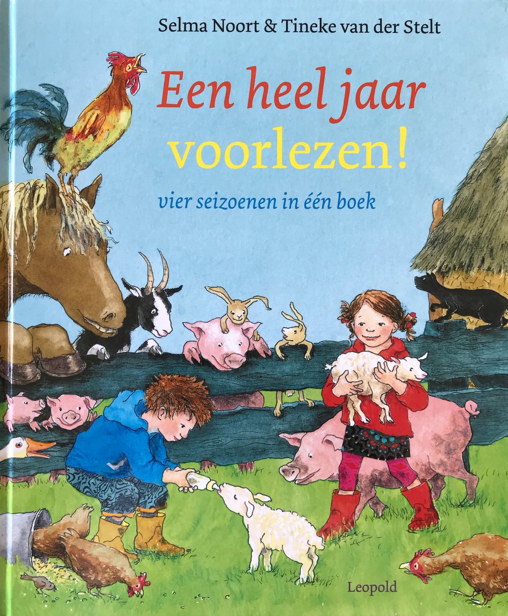 De vijf grote voorleesboeken over Roel en Noor worden helaas niet herdrukt. Maar omdat de verzoeken hierom binnen bleven komen, is er nu de verzamelbundel: "Het hele jaar voorlezen". (Groot)ouders en leerkrachten: Veel voorleesplezier!  <a href="/LeopoldBoeken/">Uitgeverij Leopold</a>
