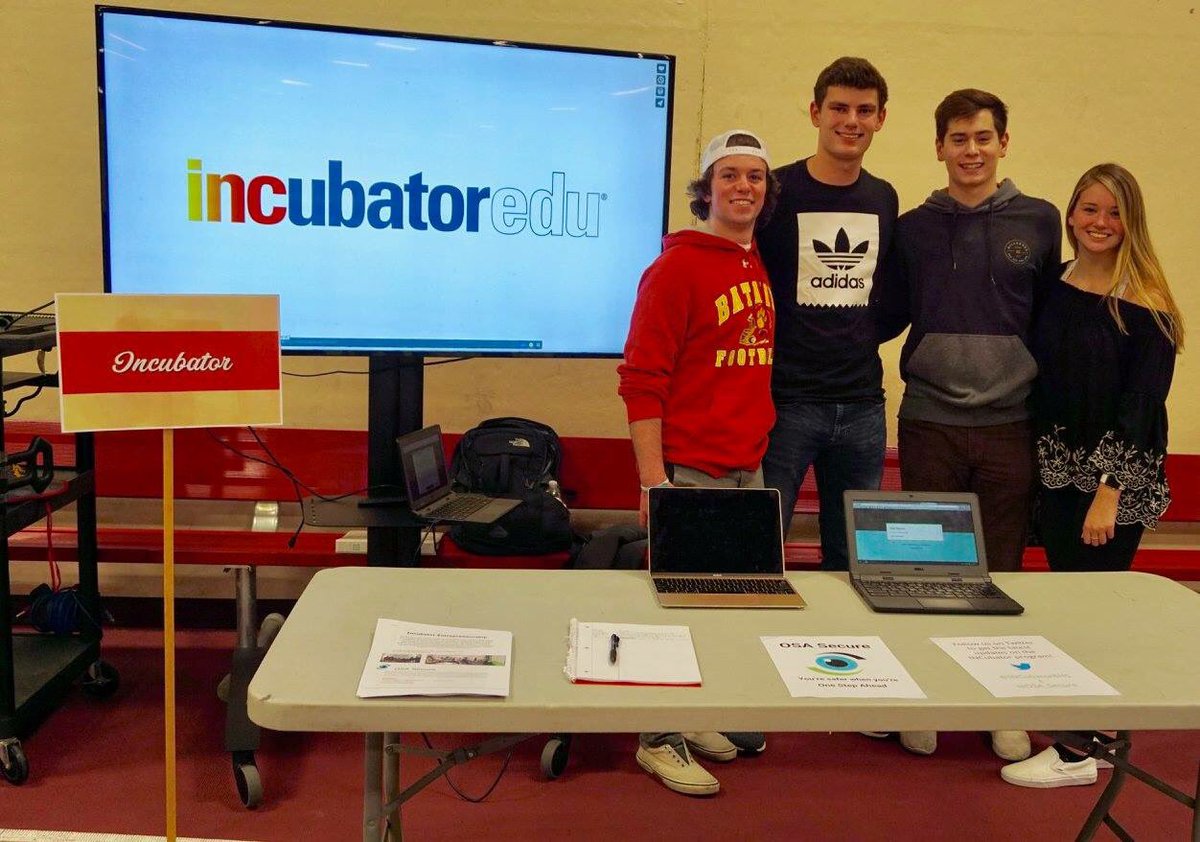 OSA_Secure's tweet photo. OSA made it to pitch night!!!! Come see us pitch on Wednesday at 6:30!! @INCubatorBHS @incubatoredu @BPS101 https://t.co/24zYx7ICa6