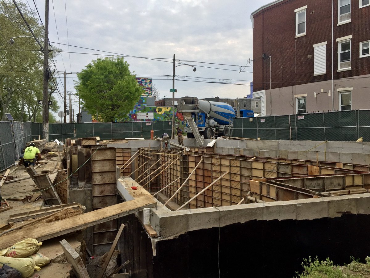 DesignProDev's tweet photo. Cement walls finished pouring last week, framing officially begins this week!
•••
#designprodev #phillyrealestate #realestate #homes #philly #philadelphia #phillyconstruction #construction #invest #investors #clients #newconstruction #phillyhomes #buildphl #phillyre https://t.co/ndPFD2hhS6