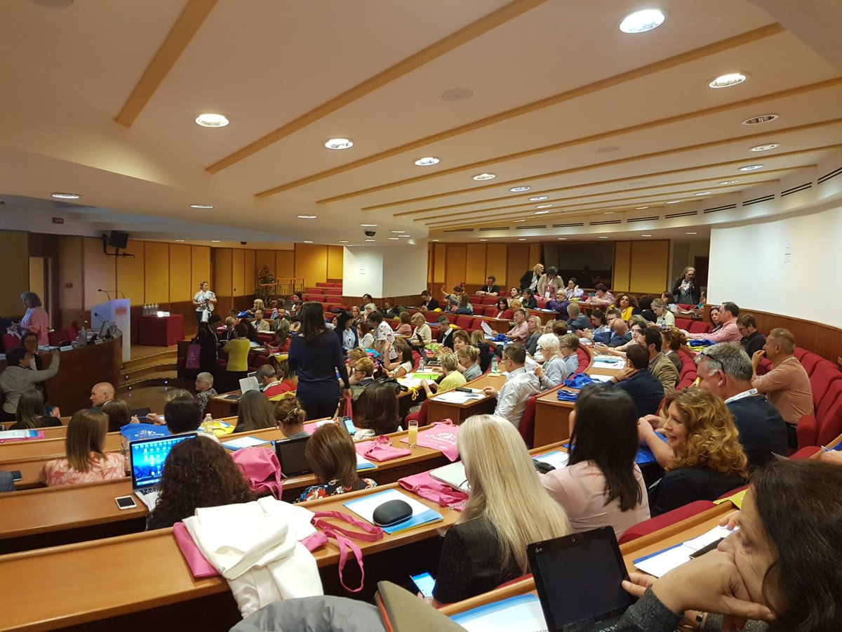 The #eTwinning Thematic Conference in Rome, Italy, starts today! 250 teachers and headmasters from all over Europe have come together to discuss more about eTwinning Schools #eTwSchools18