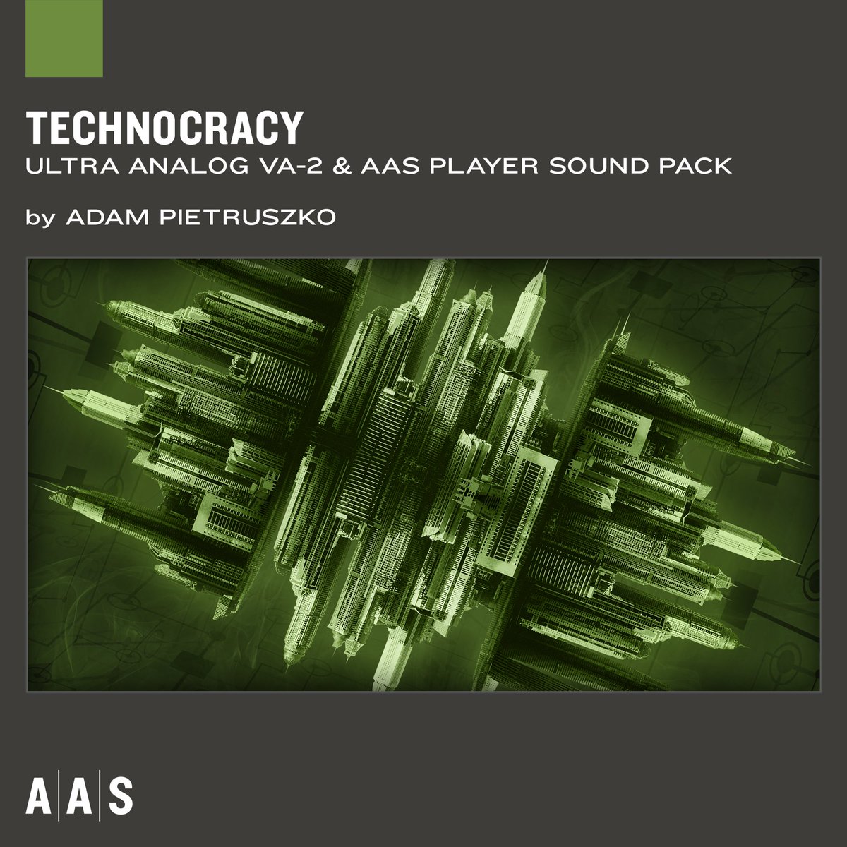 AAS_News's tweet photo. Technocracy—Adam Pietruszko sound pack for Ultra Anlog VA-2 and AAS Player  → https://t.co/PLxJdt0VPe  The 50% OFF everything Ultra Analog VA-2 offer ends tomorrow! Get it now! #ultraanalog #plugin #synth #vst #synth #analog #appliedacousticssystems #aas #techno https://t.co/D5hEj5tkct